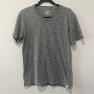 Cotopaxi T-Shirt Women's Small‎ Colorful Electric Llama Organic Logo Gorpcore